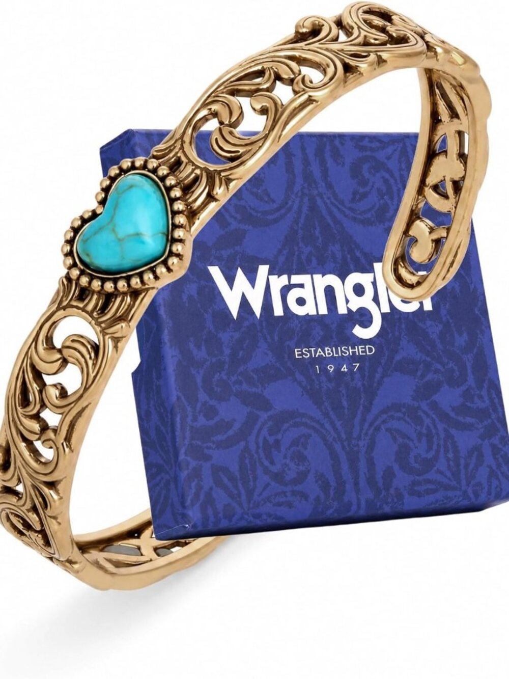 Turquoise Cuff Bracelet - Carved Floral Western Jewelry for Women, Boho Chic